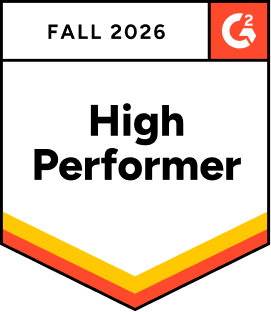 G2 High Performer, Fall 2026