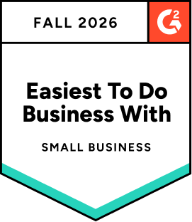 G2 Easiest To Do Business With, Small Business, Fall 2026