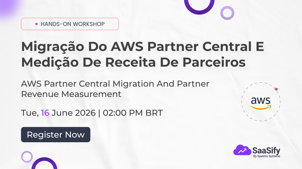 Migração do AWS Partner Central e Medição de Receita de Parceiros