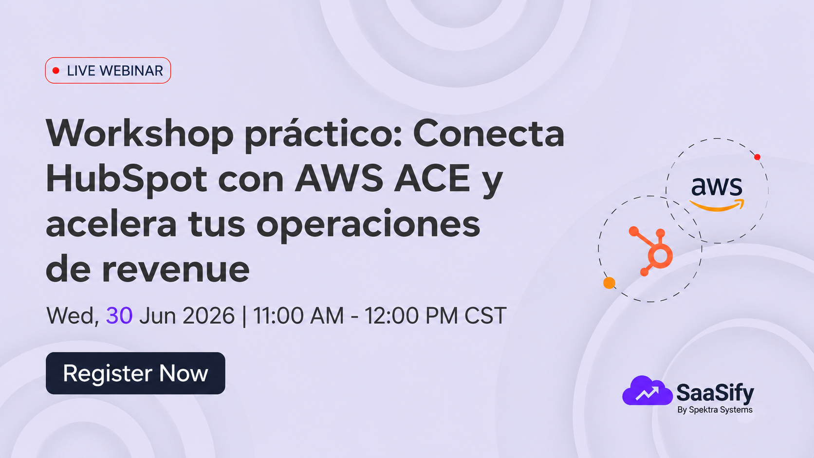 Workshop práctico: Conecta HubSpot con AWS ACE y acelera tus operaciones de revenue 