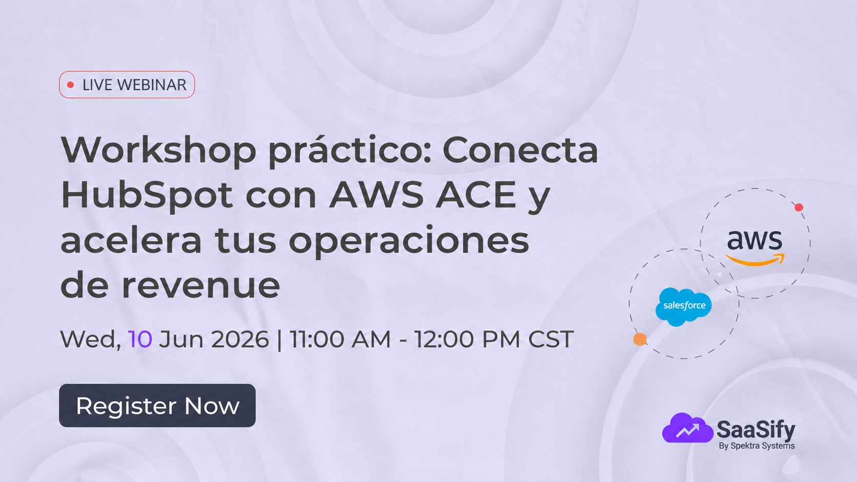 Workshop práctico: Conecta Salesforce con AWS ACE y acelera tus operaciones de revenue 