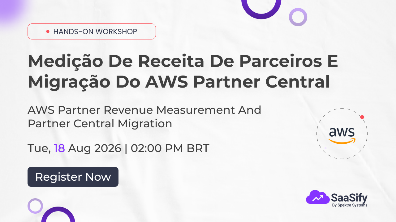 Medição de Receita de Parceiros e Migração do AWS Partner Central